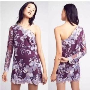 FREE PEOPLE Rosalie Embroidered One Shoulder dress
